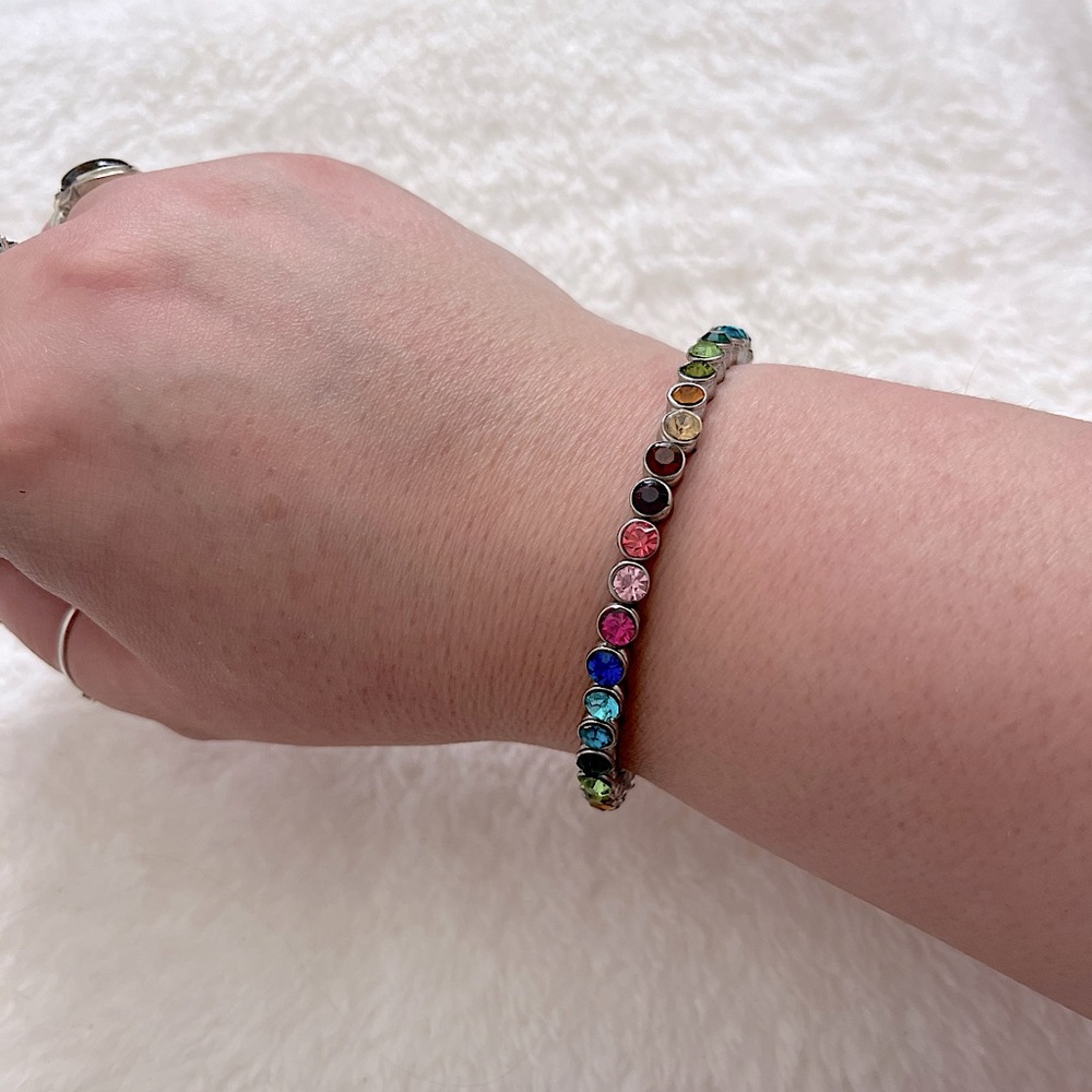 ⚡️2/$15⚡️Multicolor Gemstone Bracelet